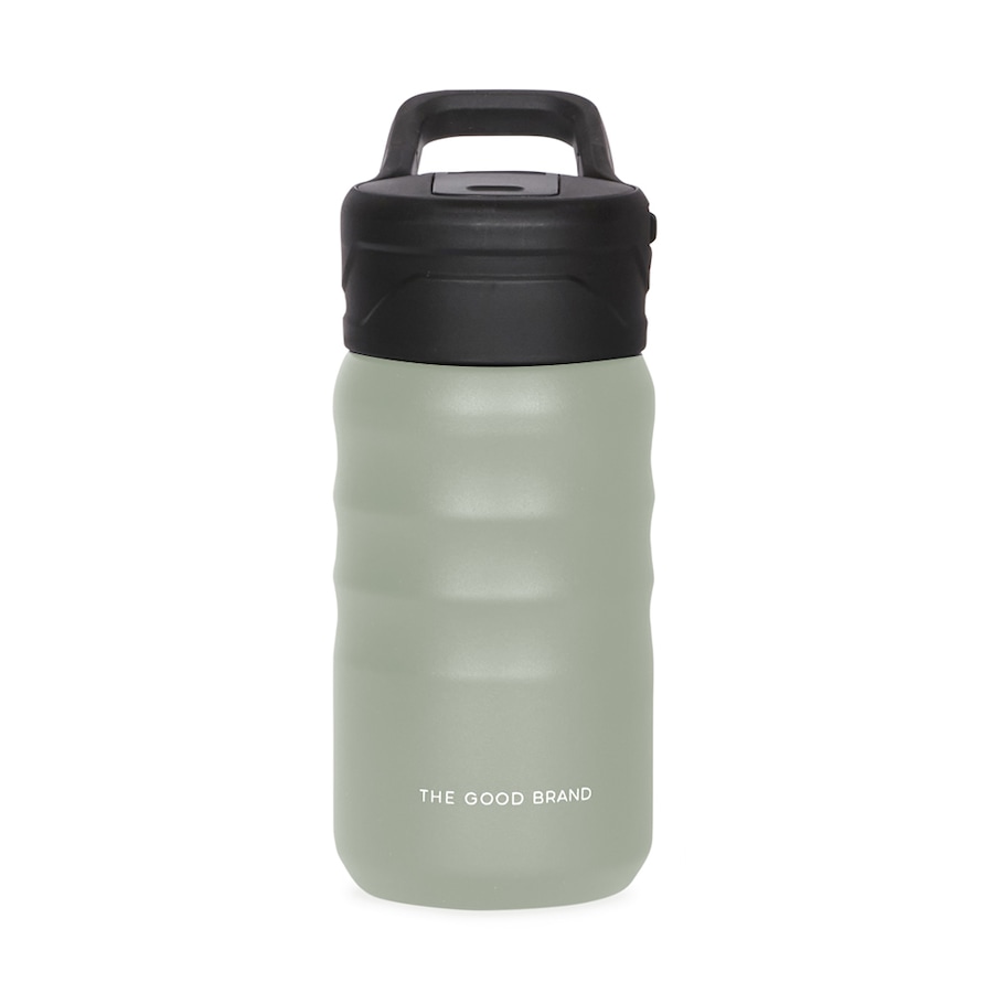 The Good Brand 355ml Stainless Steel Insulated Drink Bottle Double Wall Sage