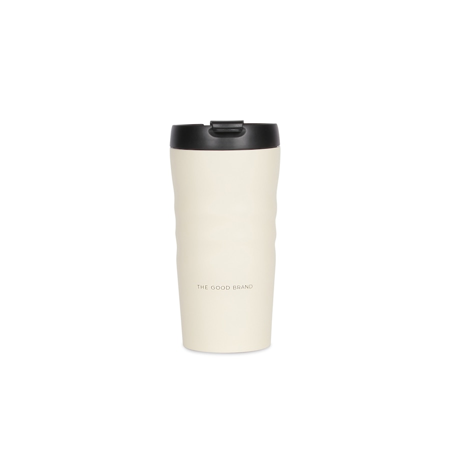 The Good Brand Insulated Coffee Cup Stainless Steel/PP Travel Drink Mug Natural