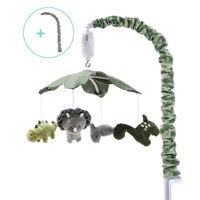 The Peanutshell Baby/Infant Hanging Musical Mobile Crib/Cot Dinosaur 0y+