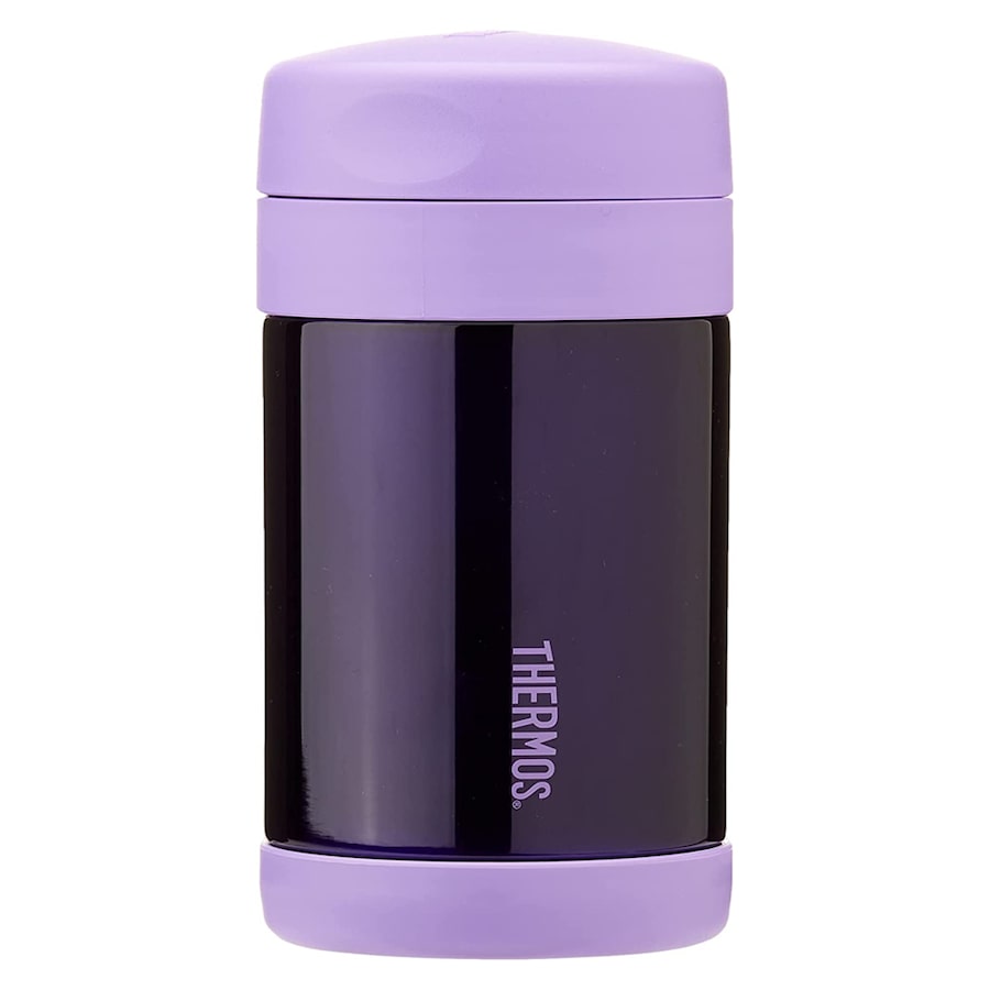 Thermos 470ml Funtainer Vacuum Insulated Food Jar w/Spoon Purple Stainless Steel