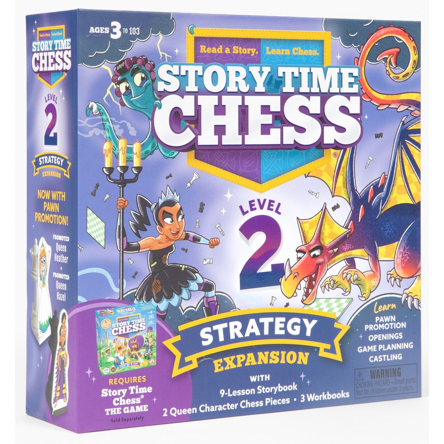 Thinking Cup Games Story Time Chess Strategy Kids Board Game Expansion Level 2