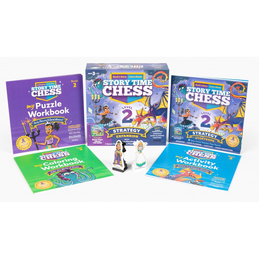 Thinking Cup Games Story Time Chess Strategy Kids Board Game Expansion Level 2