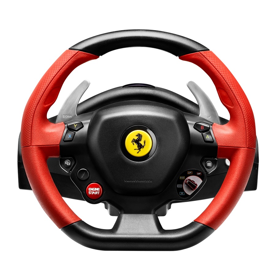 Thrustmaster Ferrari 458 Spider Sim Racing Wheel & Pedal Controller For Xbox One