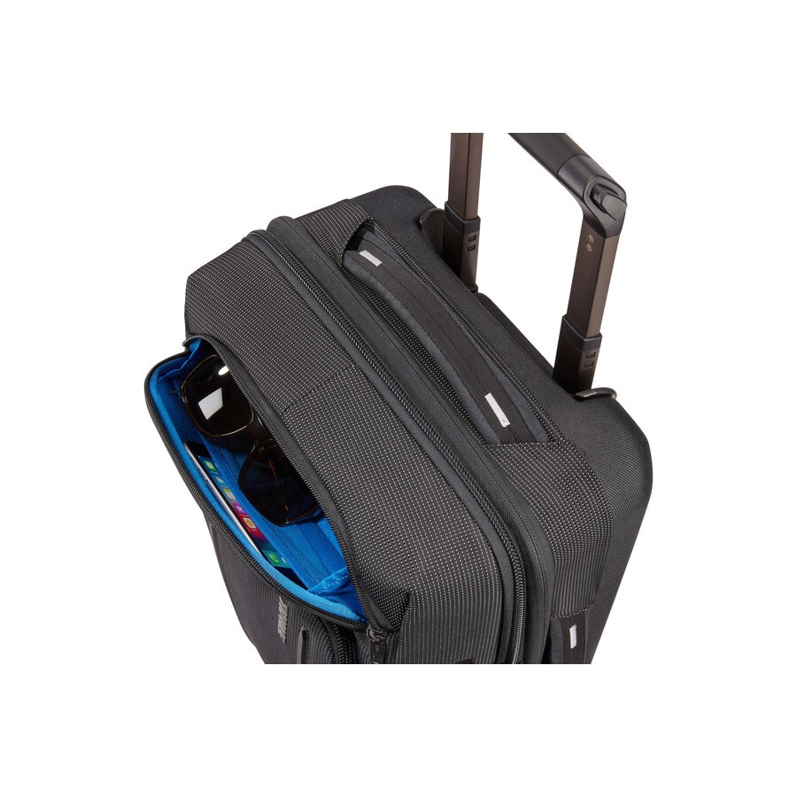 Thule Crossover 2 35L Spinner Hand Carry On Travel Suitcase Luggage Bag Black