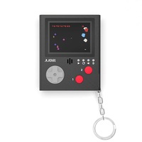 Thumbs Up Official Atari 3in1 Keyring Arcade Cartridge Console 2'' Black