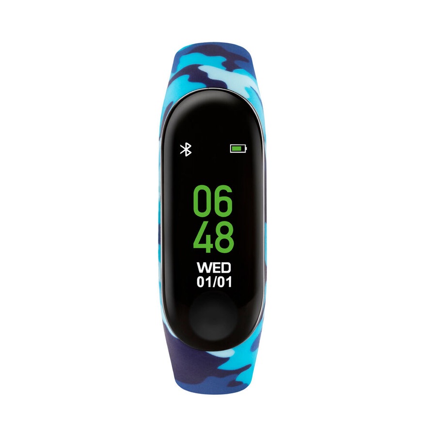Buy Tikkers Fitness Activity Tracker Touch Screen Android/iPhone - Blue ...
