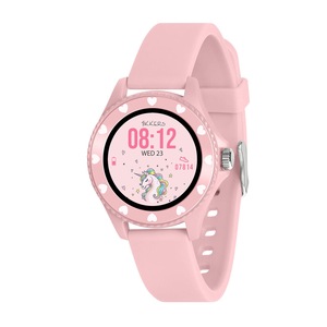 Tikkers Time Series 34 Smart Watch Smart Watch w/ Adjustable Straps - Pink