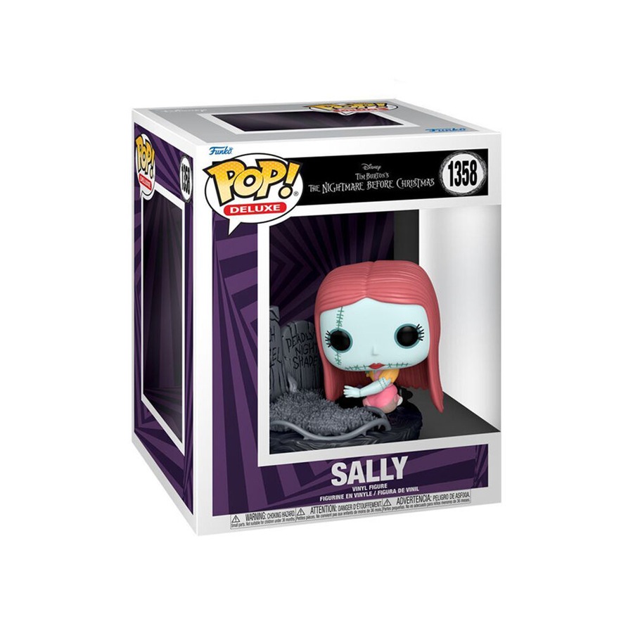 TNBC Sally w/ Gravestone 30th Anniversary Pop Deluxe Figure Collectable Toy