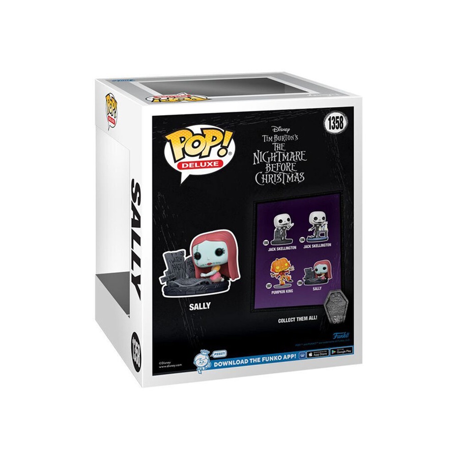 TNBC Sally w/ Gravestone 30th Anniversary Pop Deluxe Figure Collectable Toy