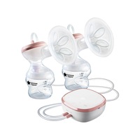 Tommee Tippee Made for Me Double Electric Portable Soft Breast Pump w/ Bottle