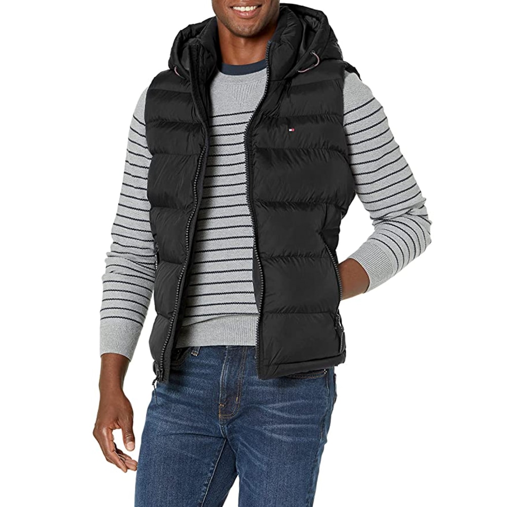 puffer vest tommy hilfiger