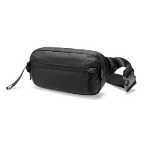Tomtoc Aviator Tri-Compartment Chest/Sling Bag Water-Resistant 1.5L Black