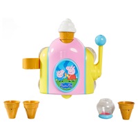 Tomy Peppa Pig Bubble Ice Cream Maker Baby/Toddler Bath Water Fun/Game Toy 18m+