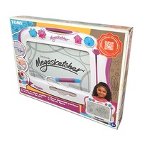 Tomy The Original Megasketcher Erasable Drawing/Sketching Board Kids Toy 3y+