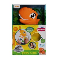 Tomy Toomies 20cm Jurassic World Dimpl T Rex Animal Dinosaur Toy Play Kids 12m+