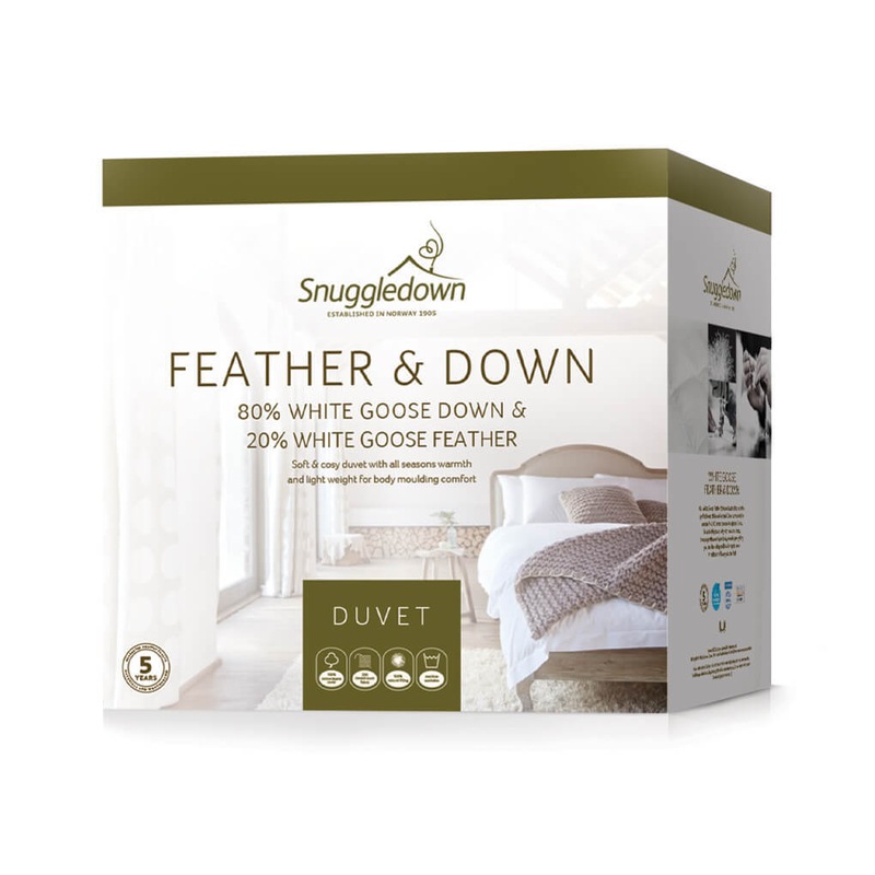 Buy Tontine Snuggledown King Bed All Seasons Quilt/Doona 80/20 Feather