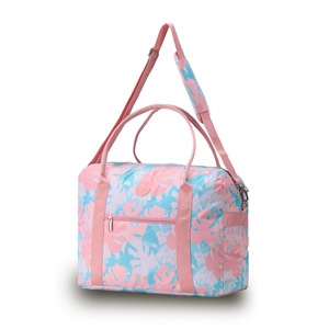 Tosca Fashion Onboard Weekender/Overnight Travel Cabin Tote Bag Pink Palm