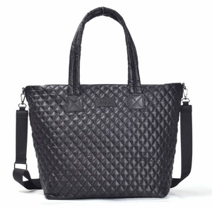 Tosca Metro Large Travel Tote Bag with Detachable Shoulder Strap Black