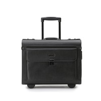 Tosca Pilot Wheeled Professional Business/Laptop Luggage Suitcase Bag Black