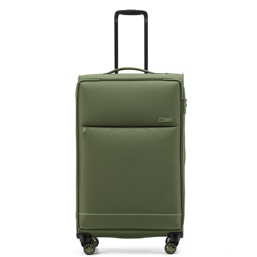 Tosca So Lite 120L Large Soft Shell Travel Luggage/Suitcase 79x46cm Khaki