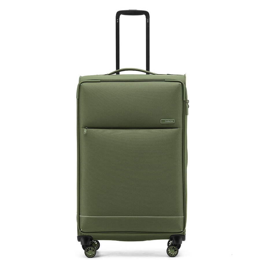 Tosca So Lite 120L Large Soft Shell Travel Luggage/Suitcase 79x46cm Khaki