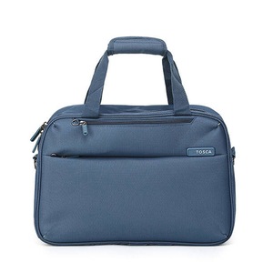 Tosca So-Lite Cabin Onboard Overnight Tote Bag Deluxe Jacquard Fabric Blue