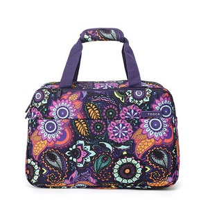 Tosca So-Lite Cabin Onboard Overnight Tote Bag Deluxe Jacquard Fabric Pai