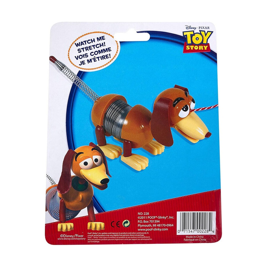 Toy Story Slinky Dog Jr Stretchable Body Parts Coiled Figurine/Kids 3y+