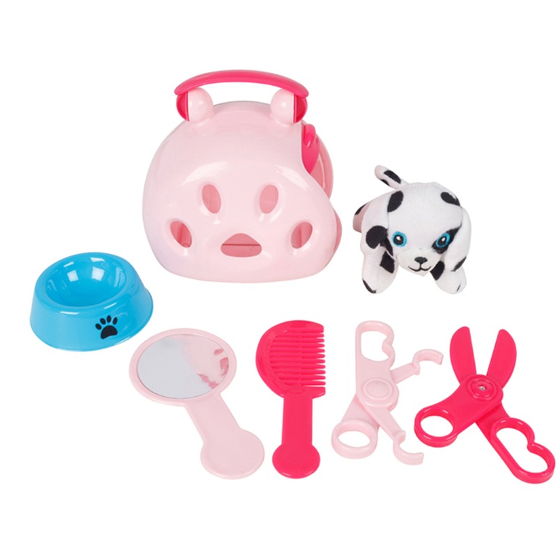 Buy Toylife My Pet Plastic Dog Play Set Fun Toy w/ 7 Accessories Assorted Kids 3y+ MyDeal