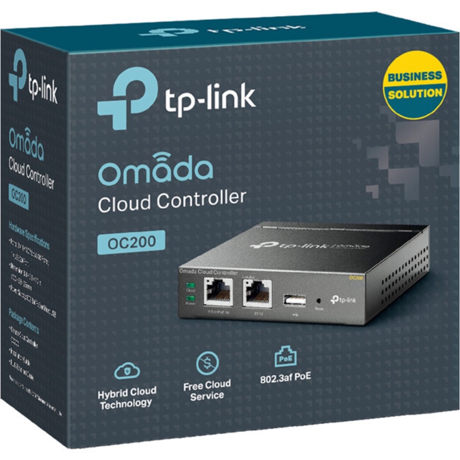 TP Link OC200 Omada Cloud Controller/L3 Management for WiFi Network Black