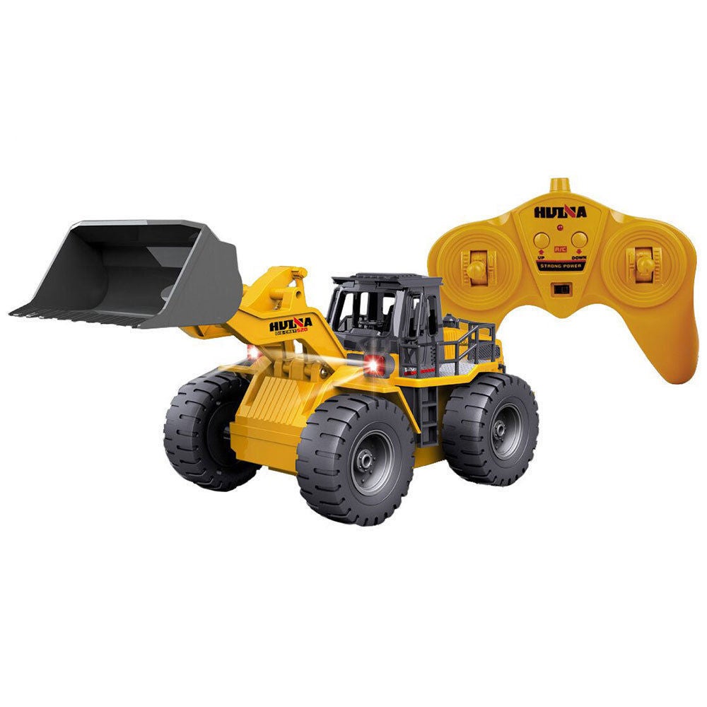 RC Remote Controlled 2.4GHz Die-Cast Tractor Bulldozer Digger Toy/Excavator/Kids