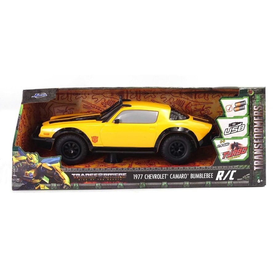 Transformers T7 Chevrolet Camaro Bumblebee 1:16 Scale RC Toy Car Yellow