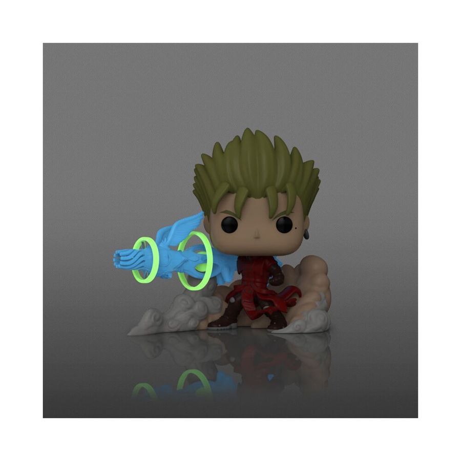 Trigun Vash w/ Angel Arm Pop! Deluxe Anime Vinyl Action Figure Toy 4.85in