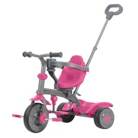 Trike Star 10m+ Kids Trike 3In1 Ride On Push Parent Handle Pedal Tricycle Pink