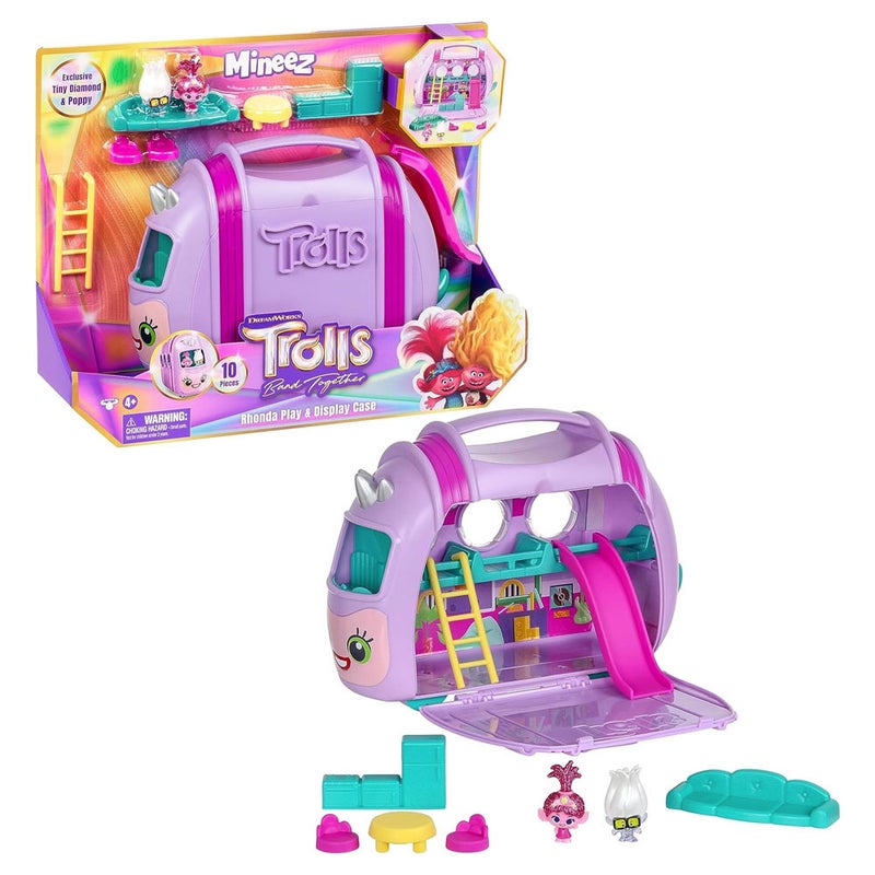 Fast Forward trolls lunch box and water bottle set for girls - trolls  school supplies bundle with