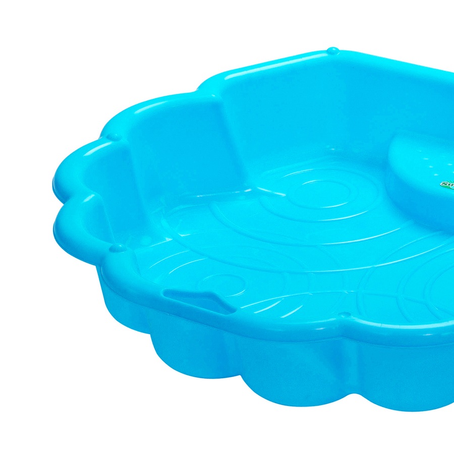 Tuff Play 85x97cm Shell Time Sand/Water Pit Kids/Children 1-6y Outdoor Play Blue