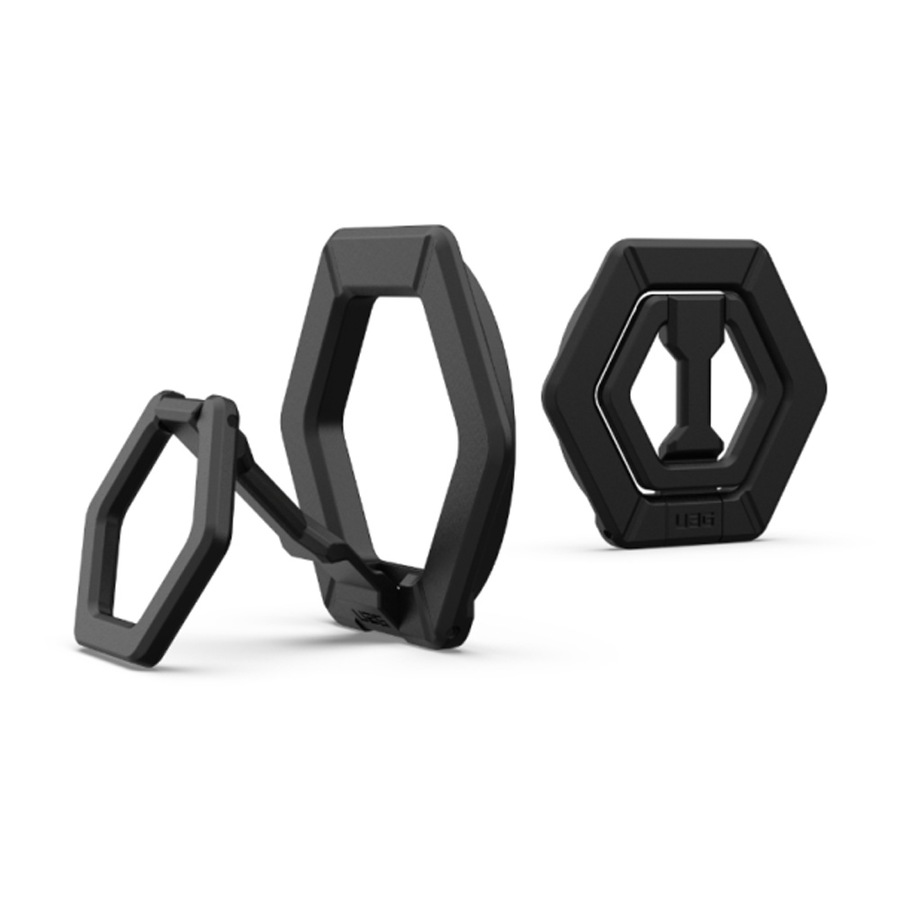 UAG Magnetic Ring Stand Non-Slip Secure Grip 360 Rotatable - Black