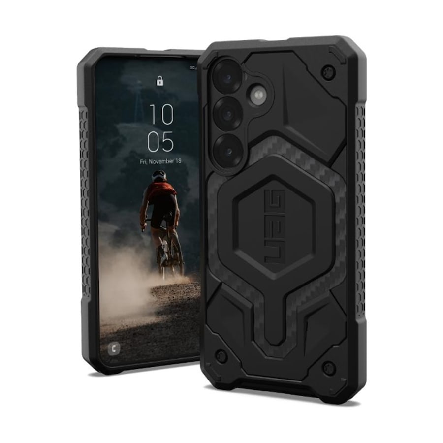 UAG Monarch Pro Phone Case for Samsung GS25 Military Grade Protection - Black