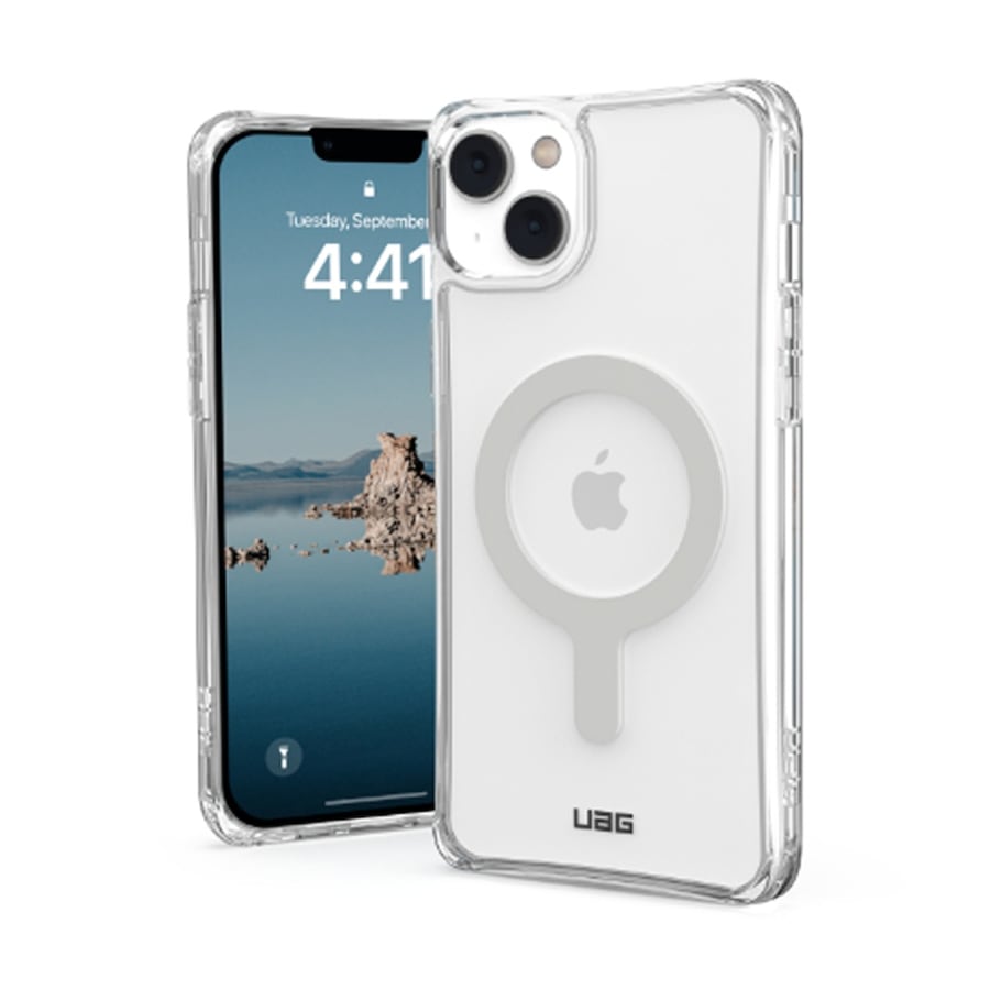 UAG Plyo Magsafe Phone Case for iPhone 14 Plus Heavy Duty Transparent - Ice