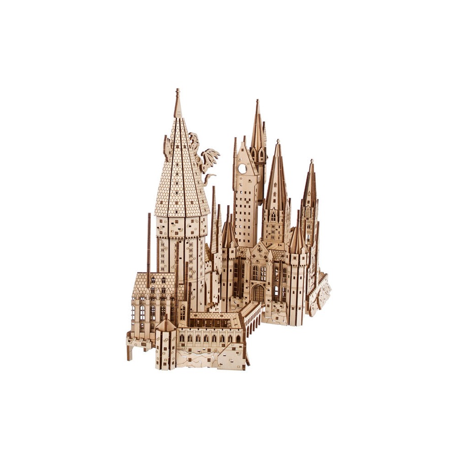 Ugears Hogwarts Harry Potter Castle 3D Wooden Puzzle Toy 36.9x27.3cm 14y+