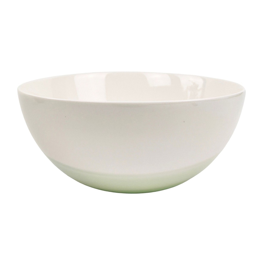 Urban Alora Horizon 22cm Ceramic Bowl Kitchen Serving Dinnerware White/Green