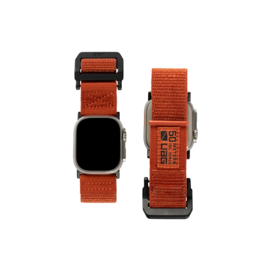 Urban Armour Gear Active Strap Wrist Band For Apple Watch 49/45/44/42 Rust