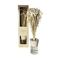 Urban Dried Floral 50ml Scented Cotton Reed Diffuser Home/Room Fragrance Grey