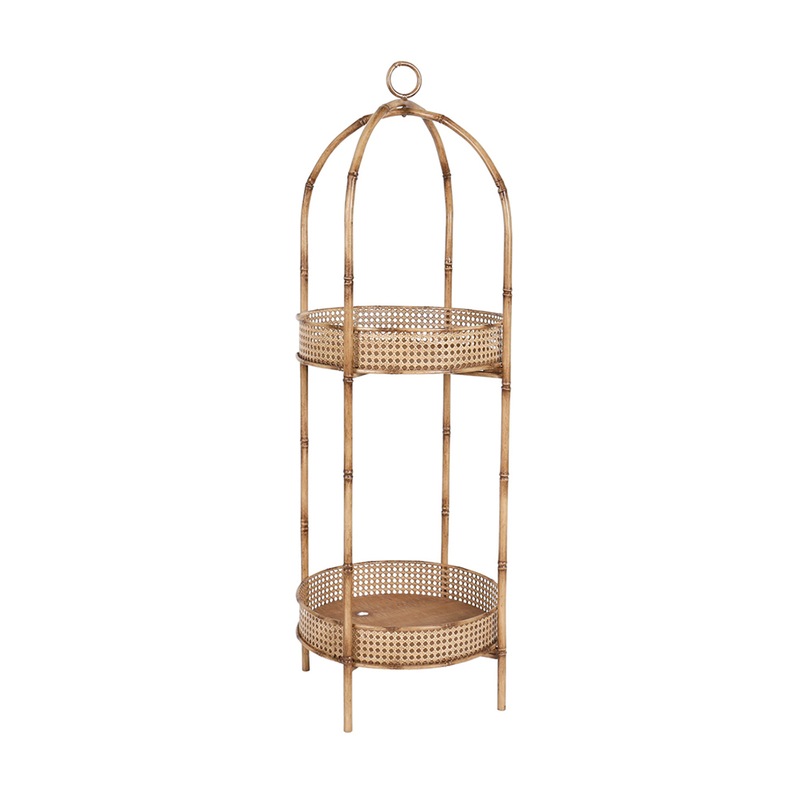 Buy Urban Hazel 120x32cm Metal Shelf Stand Display Rack Home Room