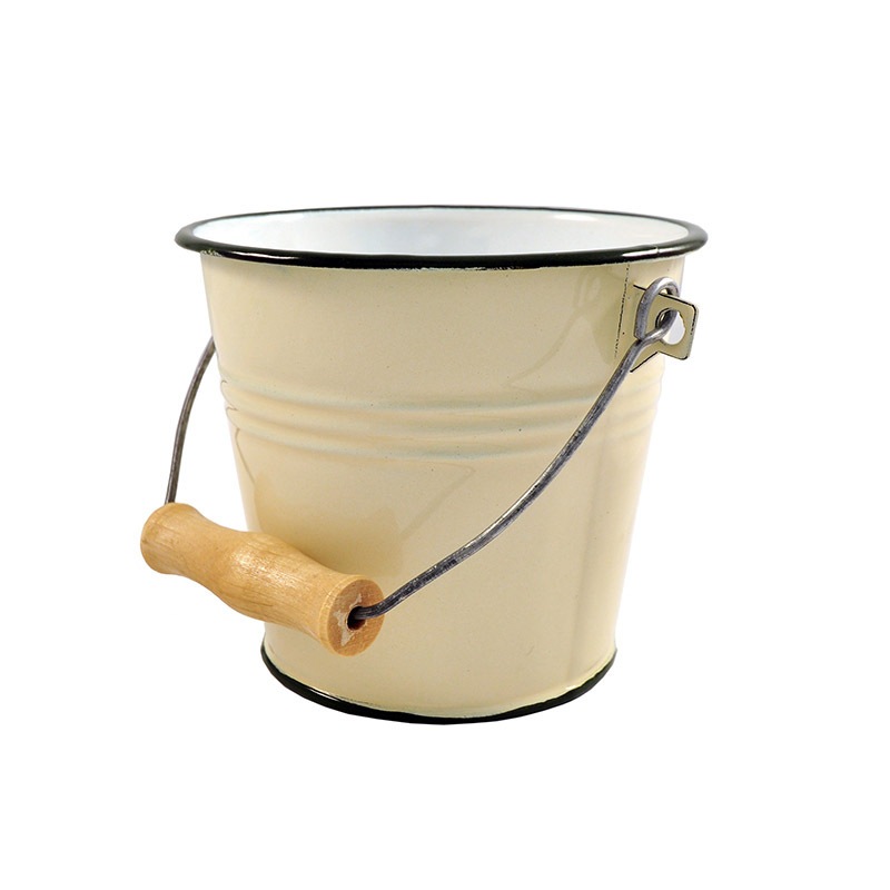 Buy Urban Style Enamelware 1L Ice Bucket Storage Container w/ Wire