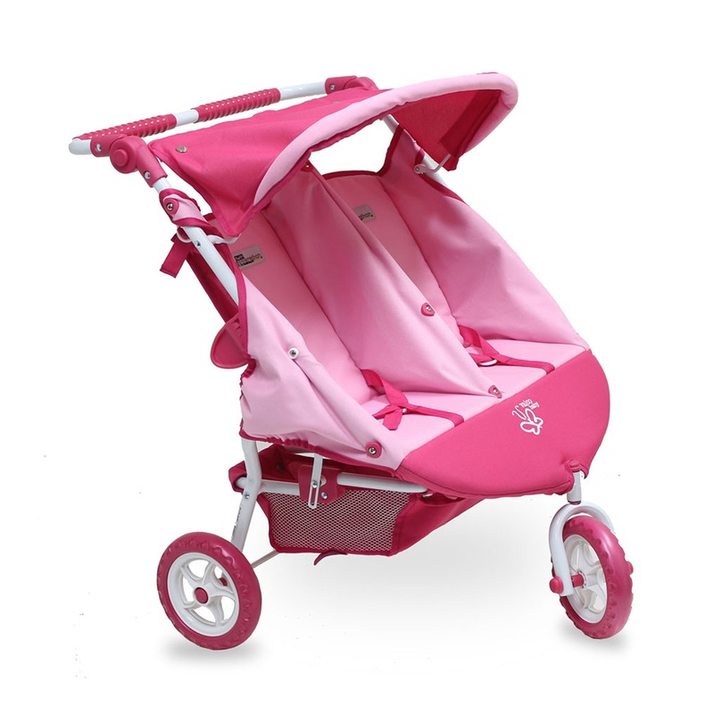 Buy Valco Baby Just Like Mum Mini Marathon Twin Doll Pram/Stroller Toy