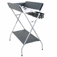 Valco Baby Pax Plus Change Table/Changing Bench for Newborn/Infant Nursery Grey