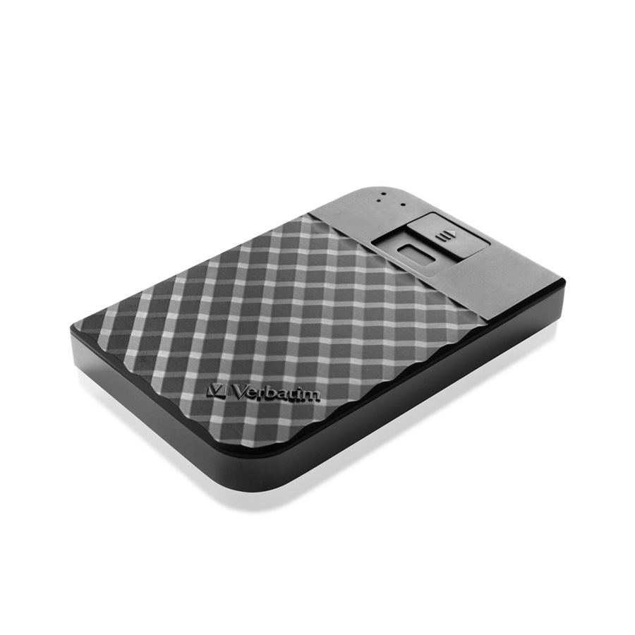 Verbatim USB3.1 Store'n'Go 2.5" External 1TB HDD Data Storage w/ Fingerprint
