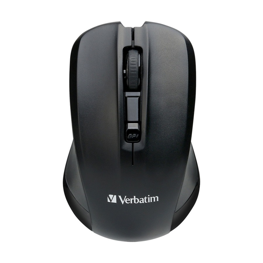 VERBATIM Wireless Keyboard & Mouse Combo Set W/ USB Connection Receiver 2.4Ghz