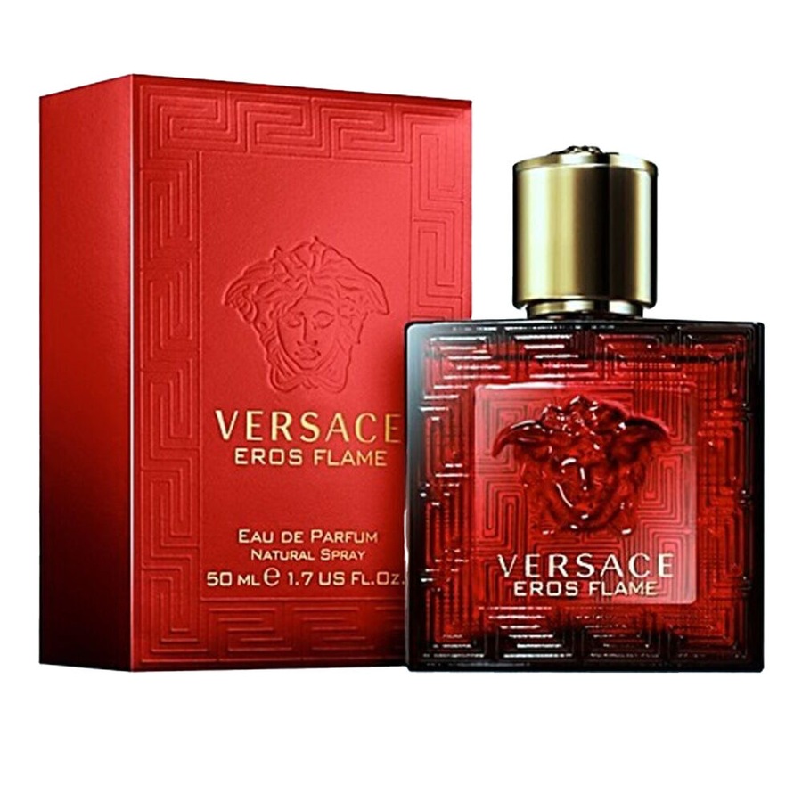 50 Ml Versace Men's Cologne Red Bottle Versace Eros Flame 50 Ml Fl Oz Men\'s Perfume